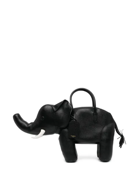 Thom Browne elephant top handle tote bag