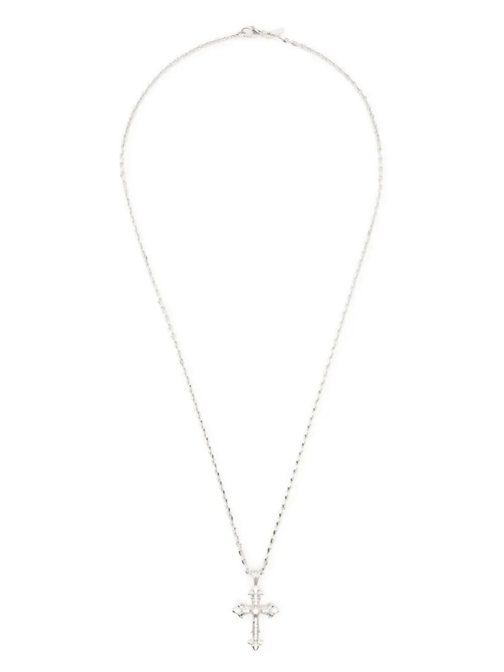 Emanuele Bicocchi collar Fleury Cross | plateado | Image 1