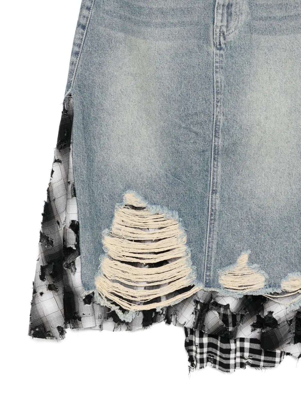 Musium Div. Denim Skirt In Blue