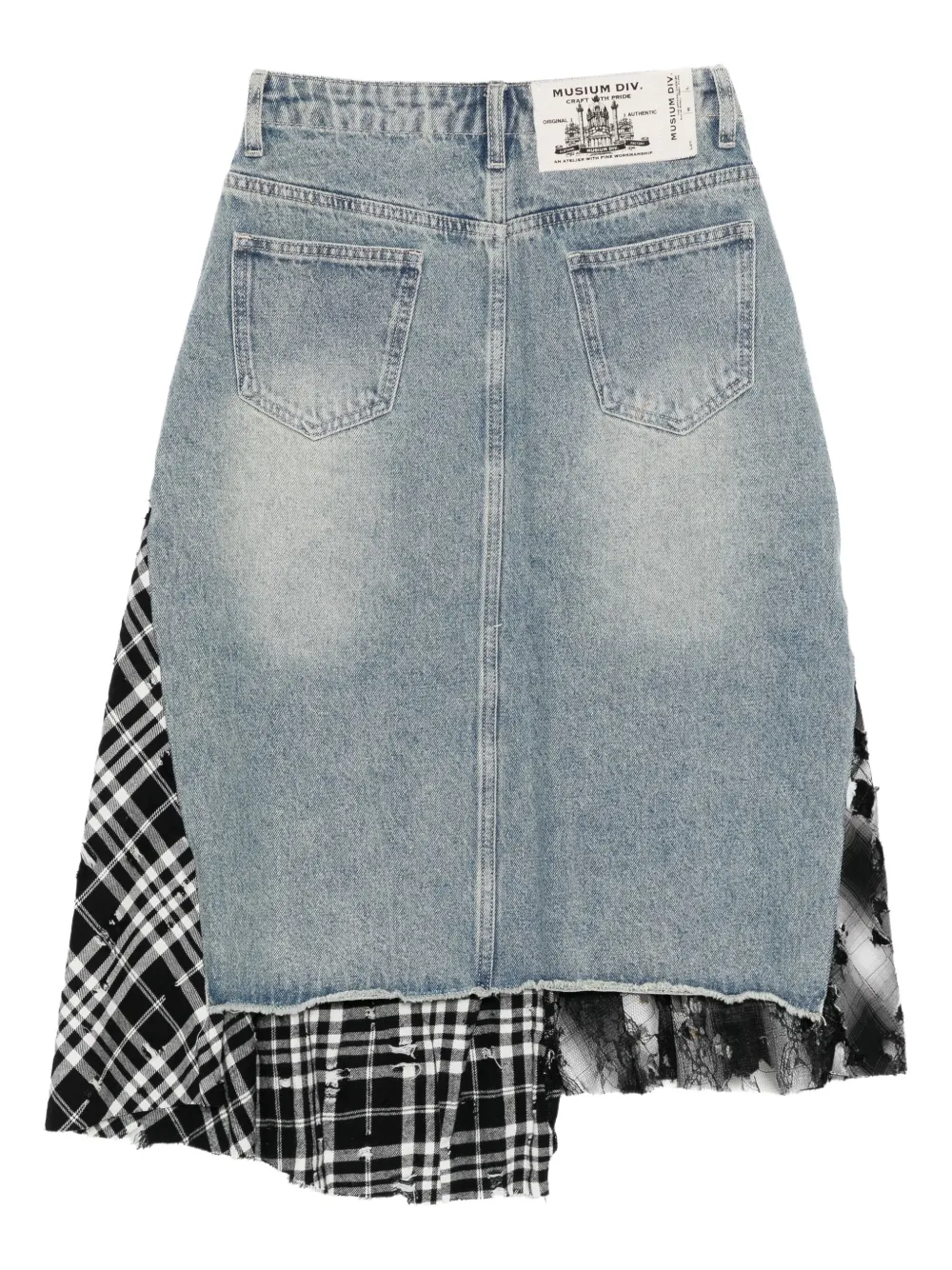 Musium Div. denim skirt | Asymmetric & Draped Skirts | Image 2