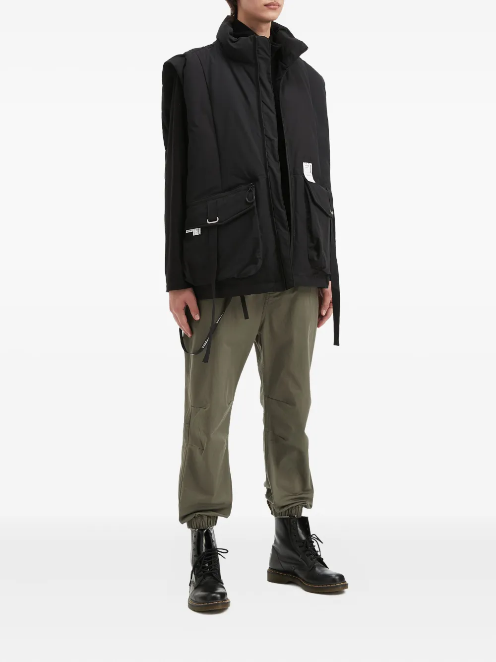 Musium Div. Wattierte Weste mit Taschen | Westen & Gilets | Image 2