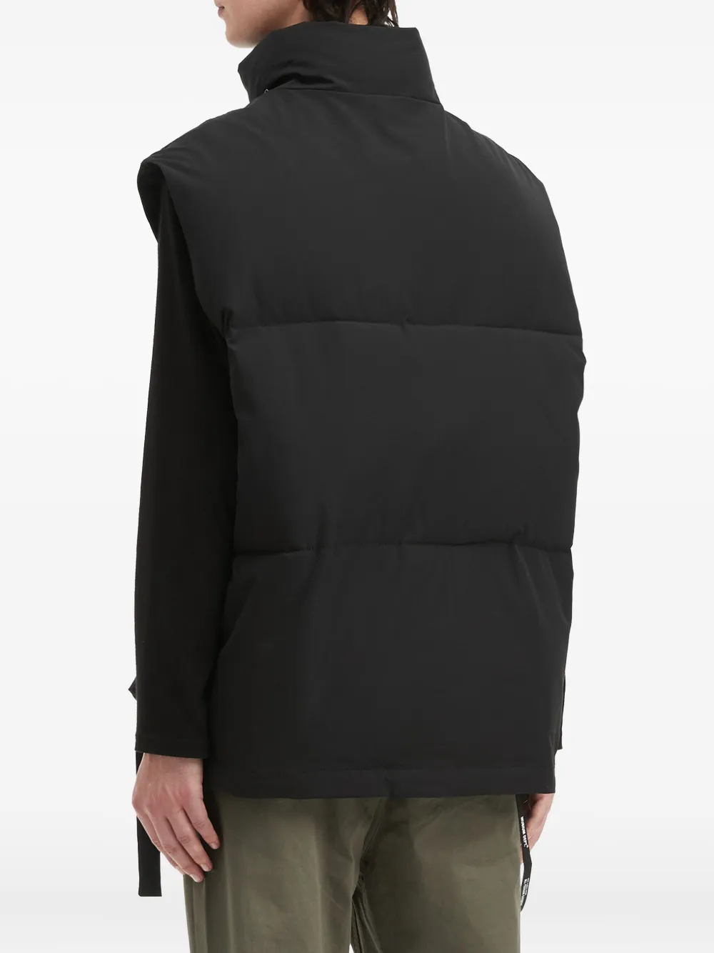 Musium Div. Bodywarmer met zak Zwart