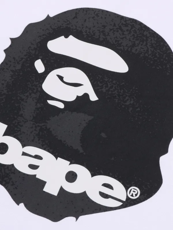A BATHING APE® logo-print T-shirt | White | FARFETCH BH