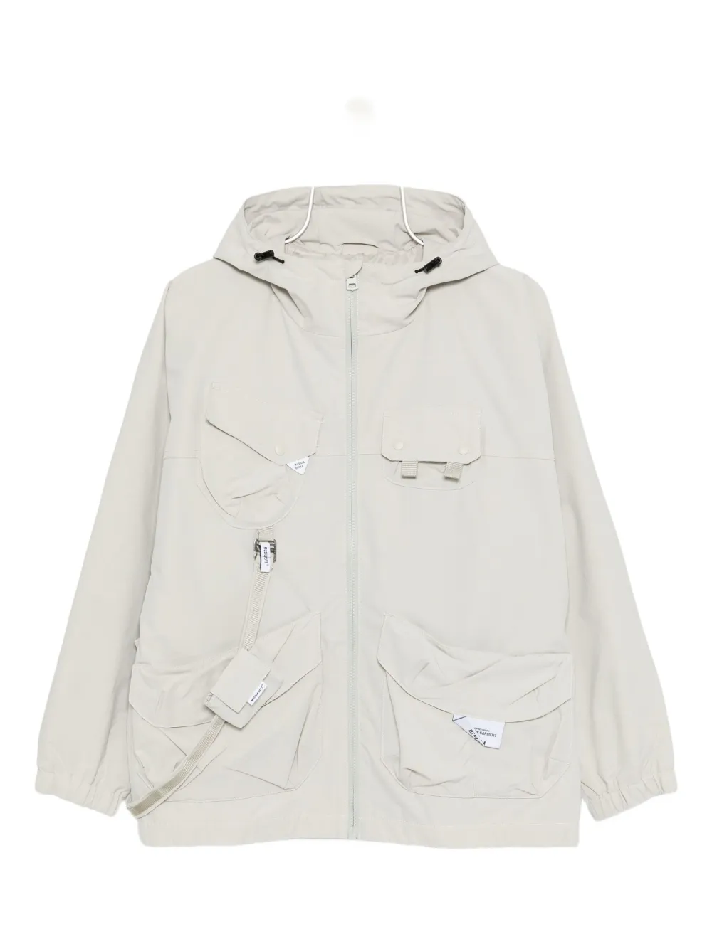Musium Div. multi-pockets hooded jacket | Neutrals | Image 1