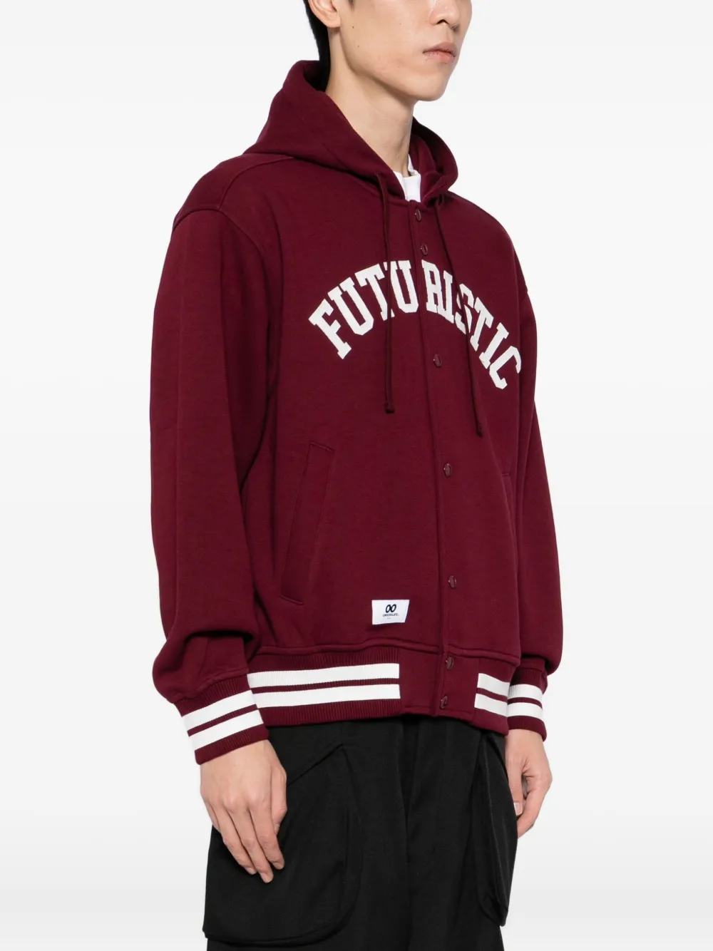 CHOCOOLATE Hoodie met borduurwerk Rood