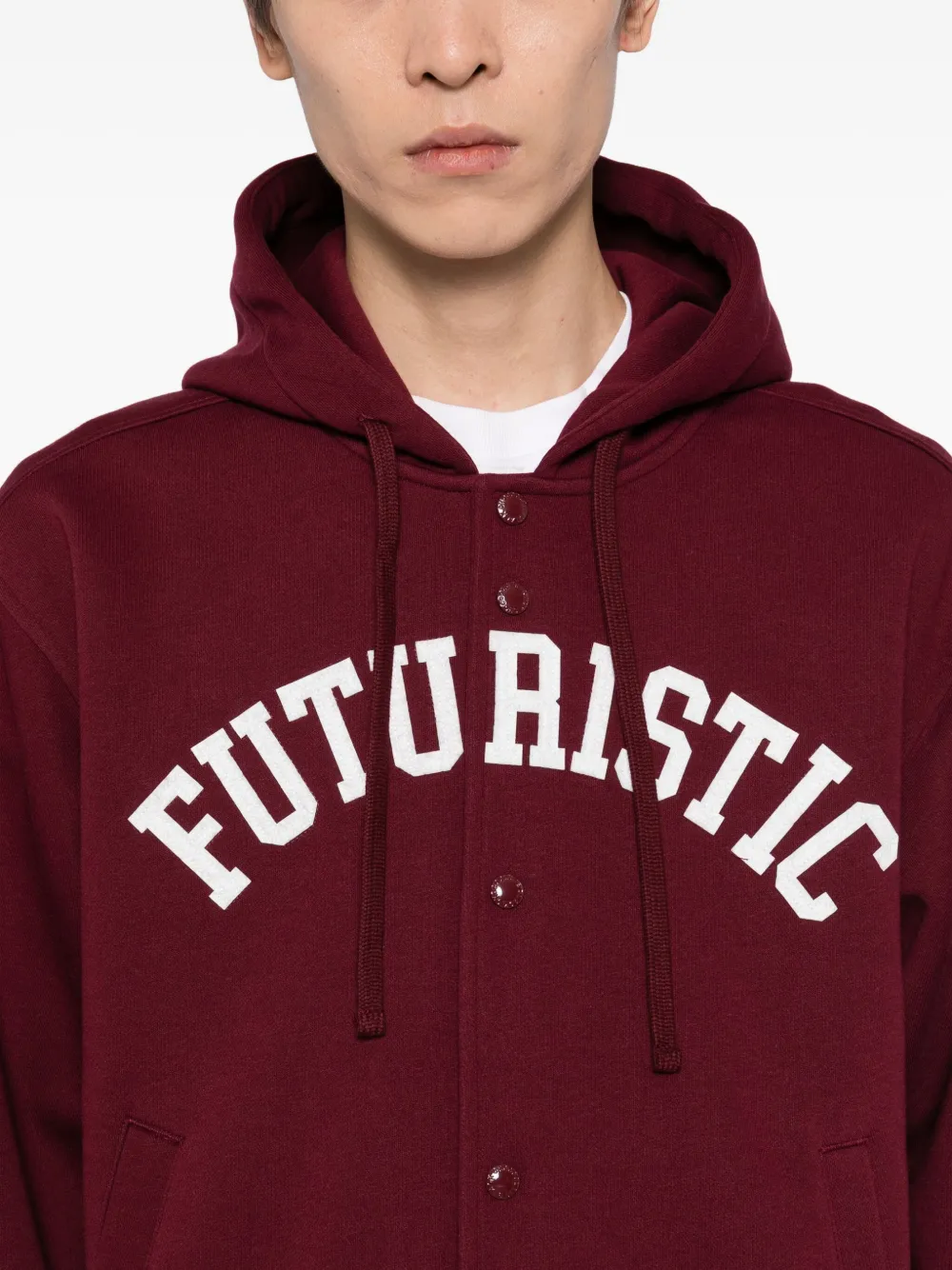 CHOCOOLATE Hoodie met borduurwerk Rood