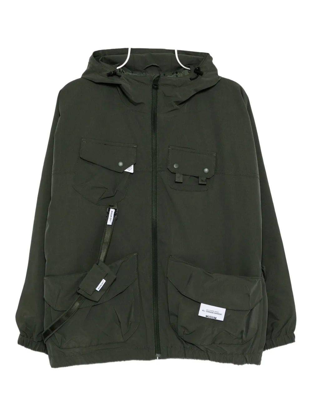 Musium Div. veste à design multi-poches | vert | Image 1