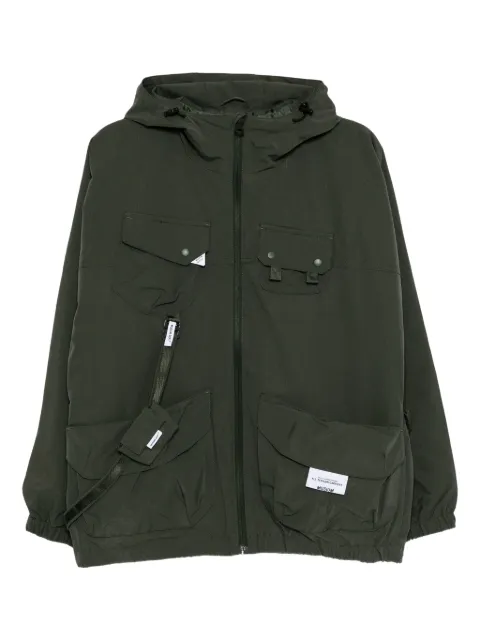 Musium Div. multi-pockets hooded jacket