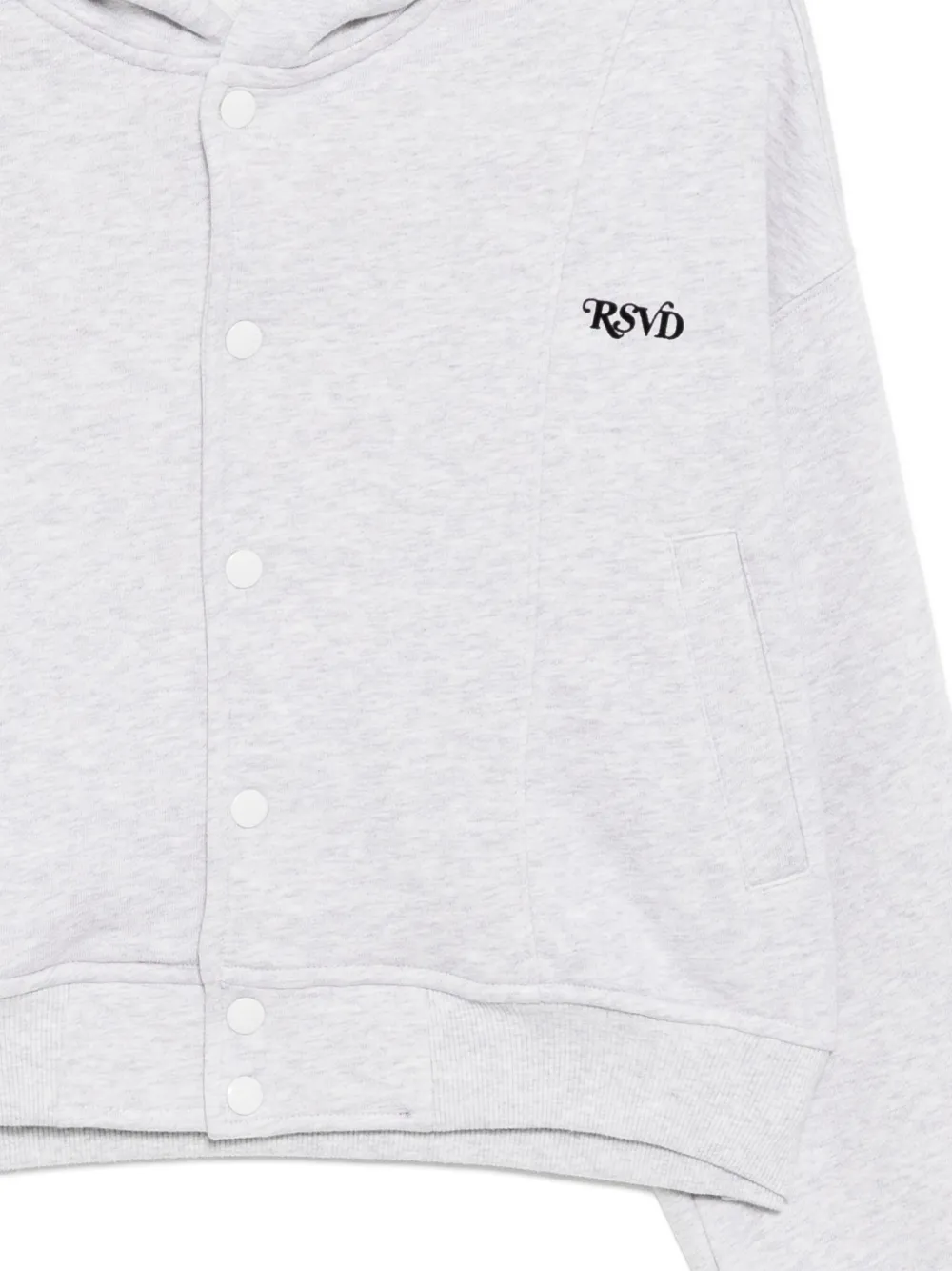 izzue Button-up bomberjack Grijs