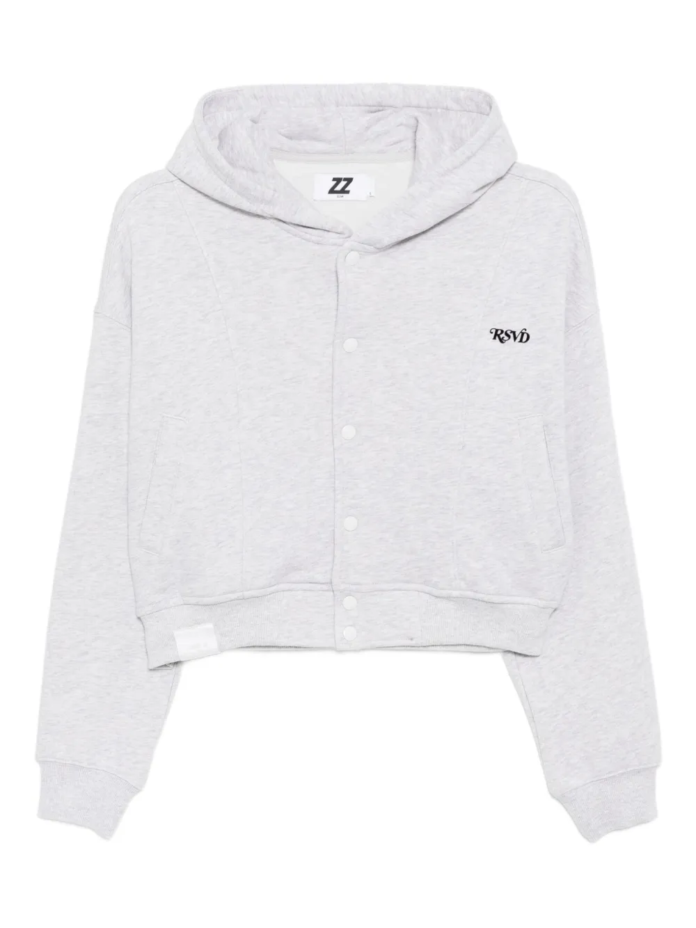 izzue chamarra bomber con botones | gris | Image 1