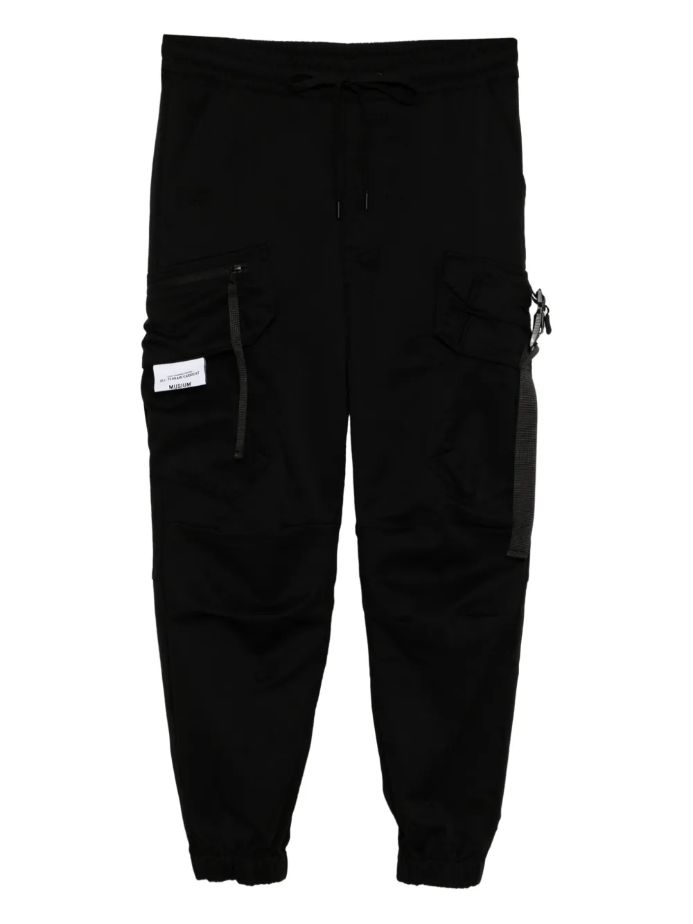 Musium Div. cargo trousers | Black | Image 1