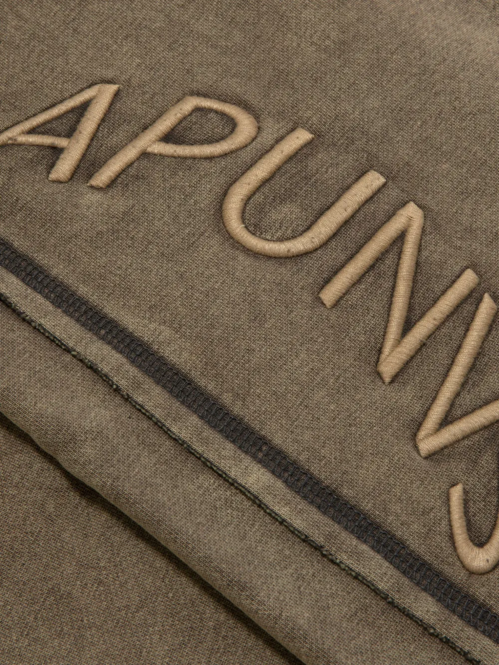 Aape By A Bathing Ape Embroidered Track Pants In Brown