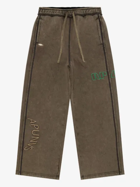 A BATHING APE® pants con detalle bordado