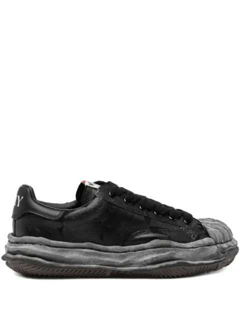 Maison MIHARA YASUHIRO Blakey torn-film low-top sneakers