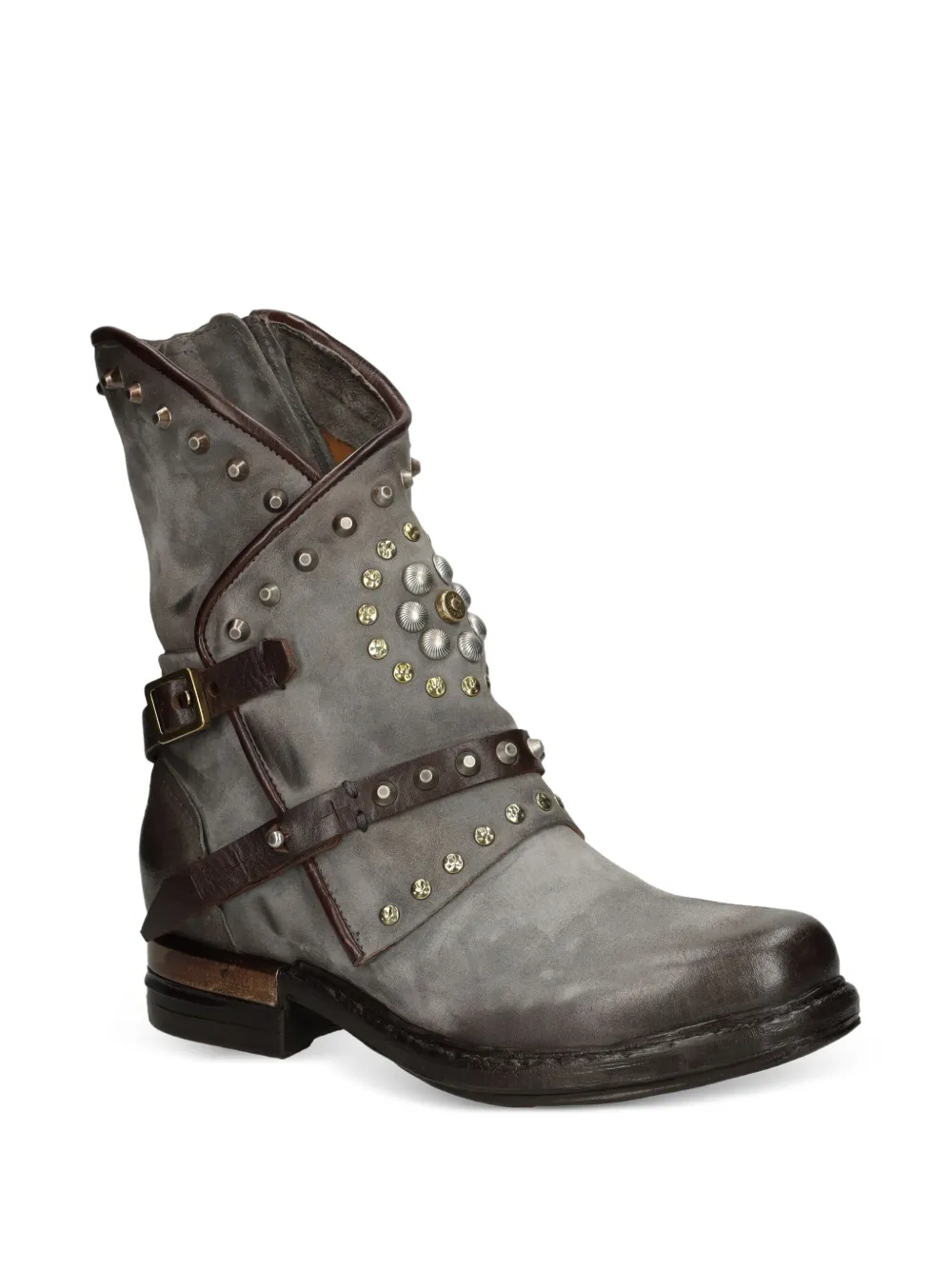A.S.98 botas con hebilla y apliques | Botas biker | Image 2