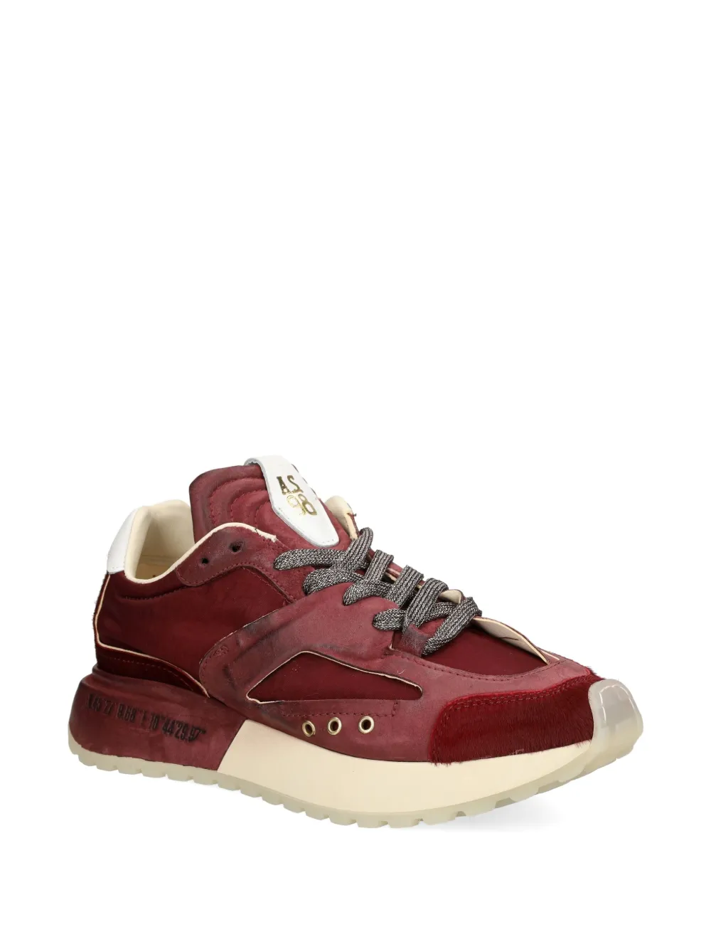 A.S.98 leather sneakers - Rood