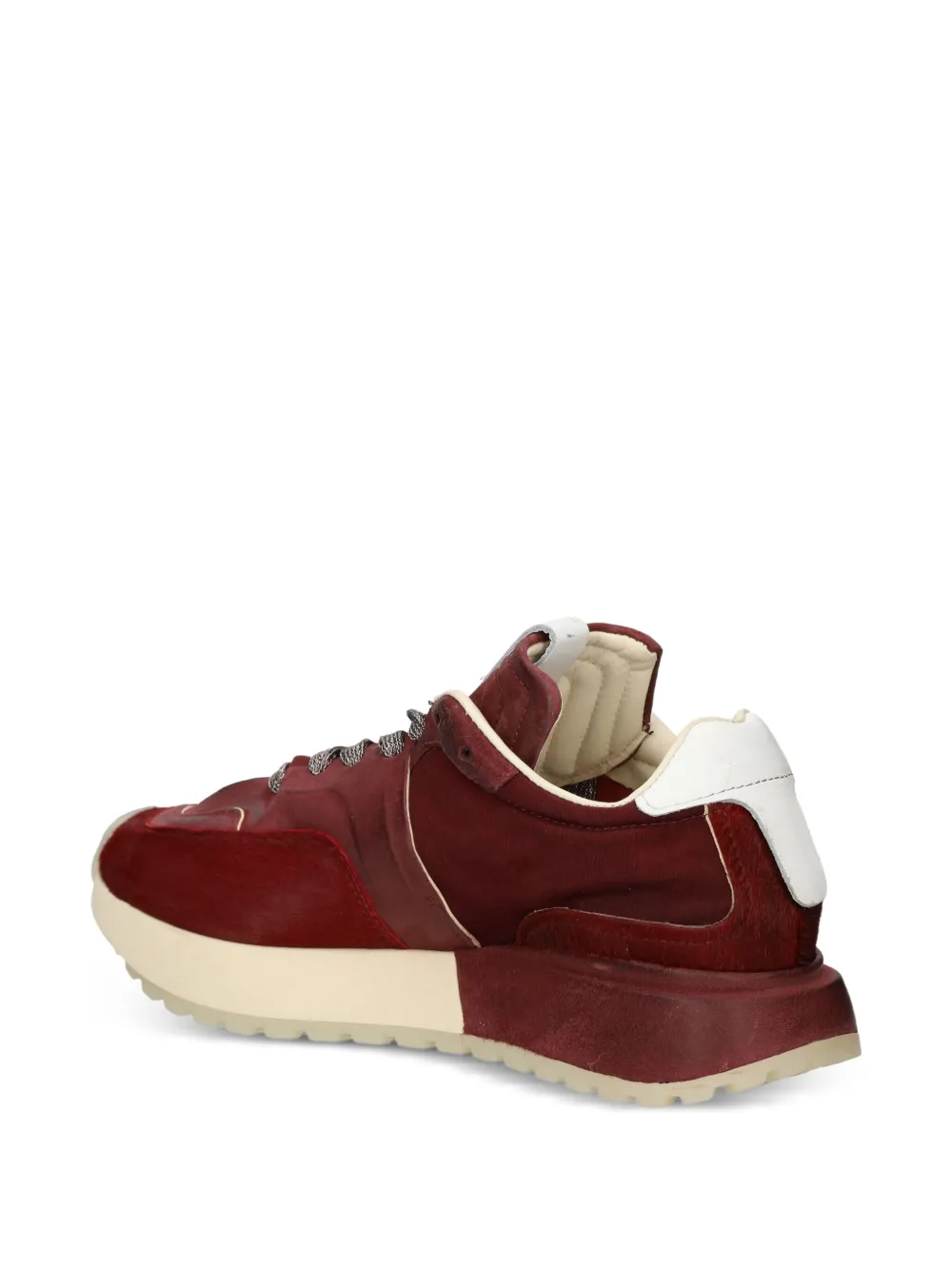 A.S.98 Leren sneakers Rood