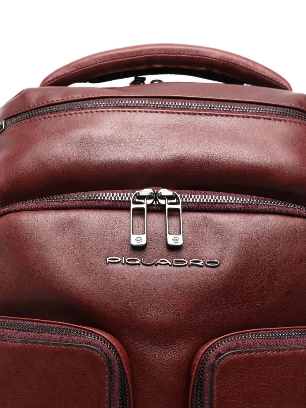 PIQUADRO Leren rugzak Bruin