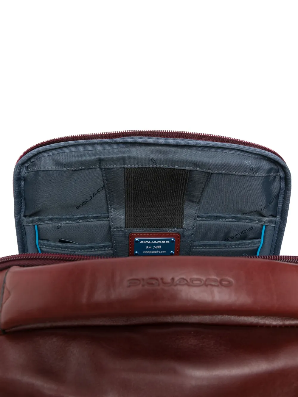 PIQUADRO Leren rugzak Bruin