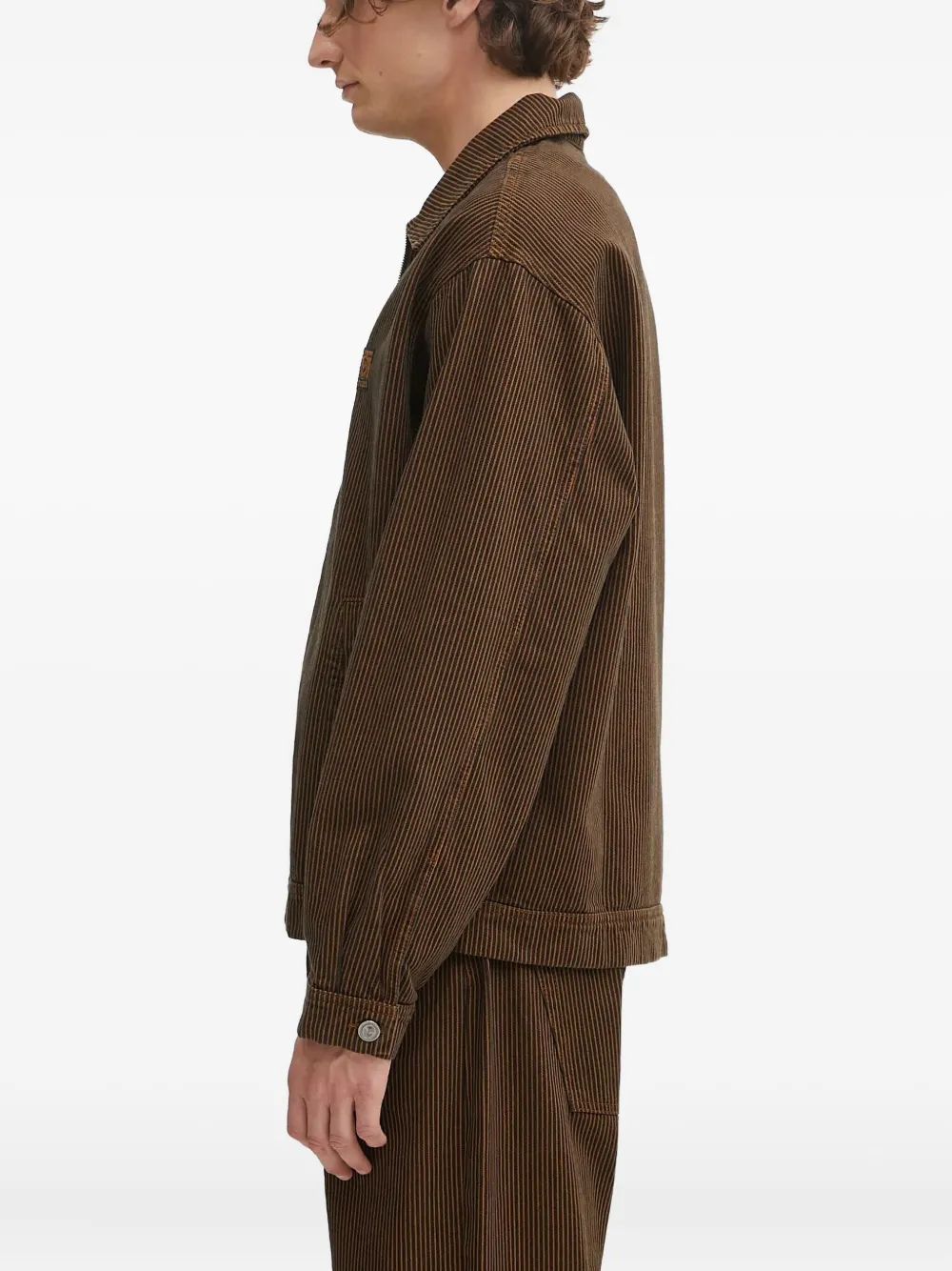 NO PROBLEMO striped-pattern zip jacket | Sobrecamisas | Image 2