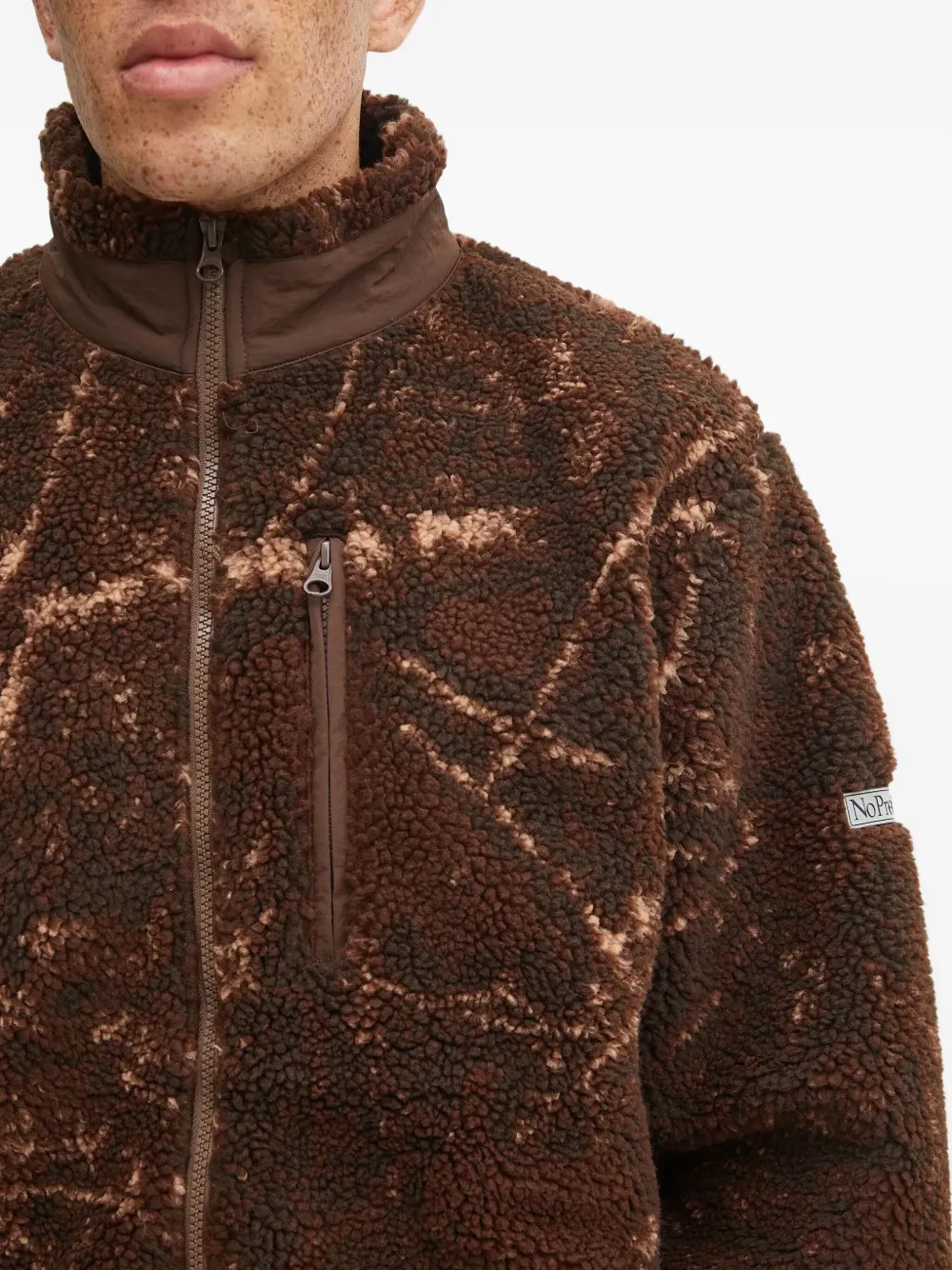 NO PROBLEMO Fleece jack Bruin