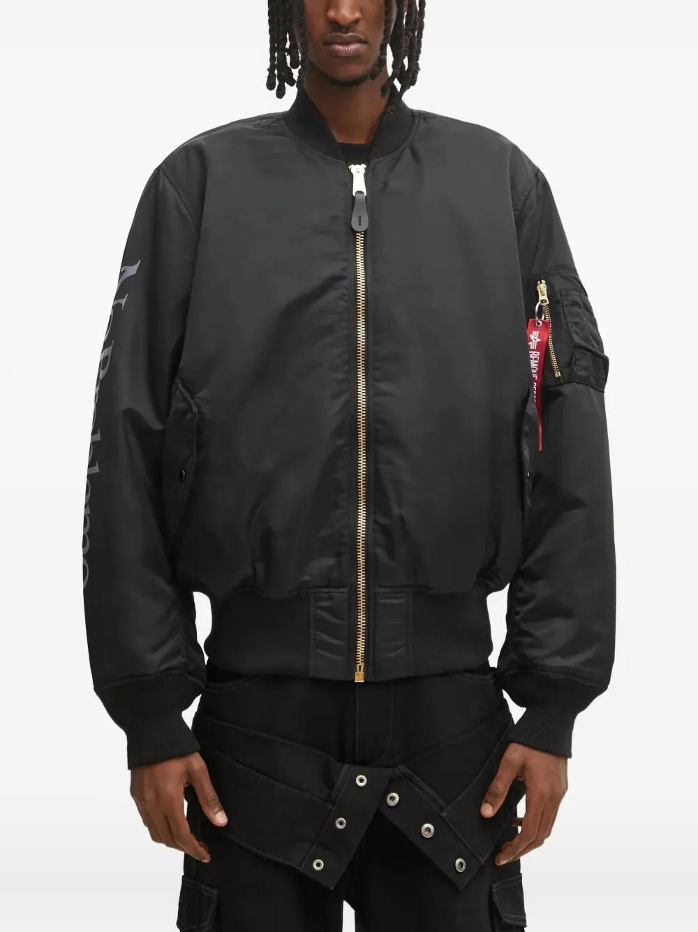 NO PROBLEMO reversible bomber jacket | Black | Image 1