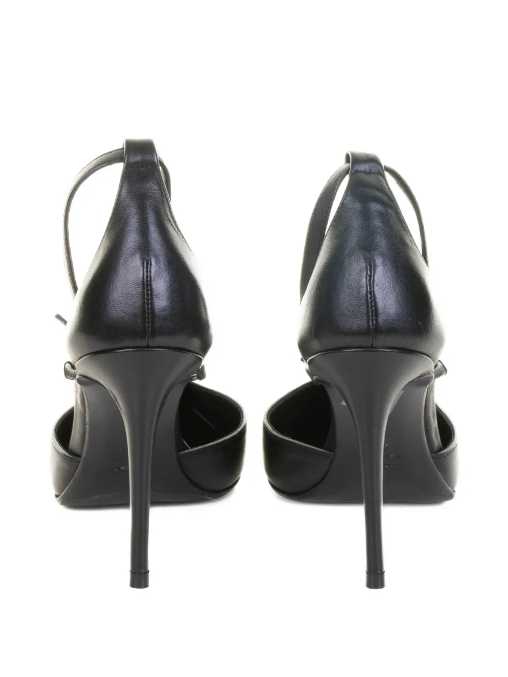 Chantal 90 mm pumps met puntige neus Zwart