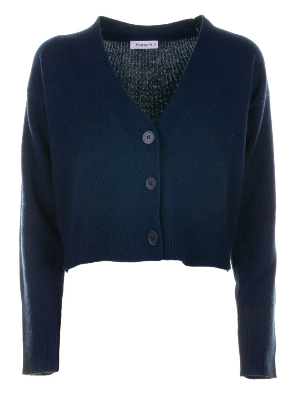 Kangra cárdigan con botones y cuello en V | azul | Image 1