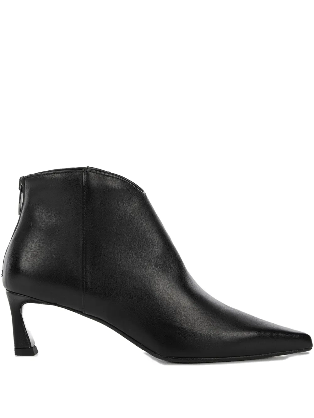 Chantal pointed toe leather boots | Black | Image 1