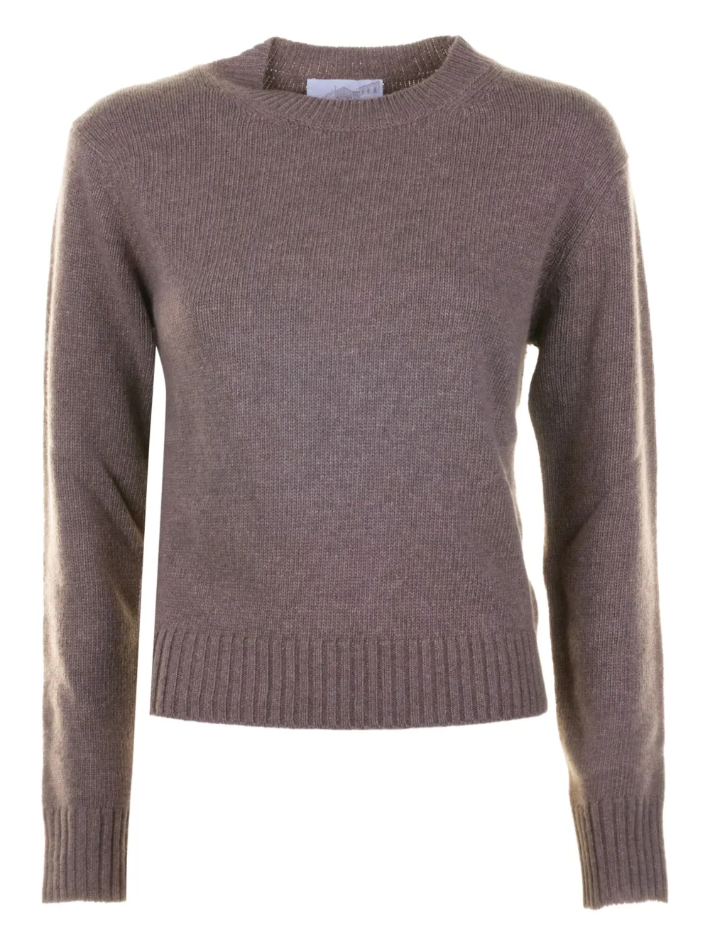 cinque ribbed cashmere sweater - Marrone