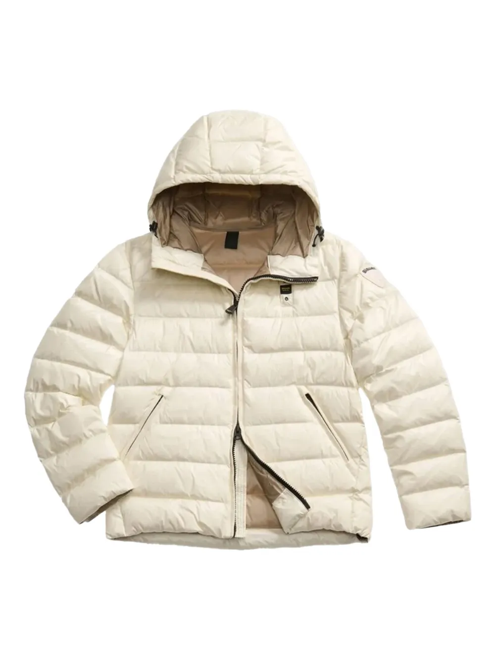 Blauer hooded padded jacket | White | Image 1