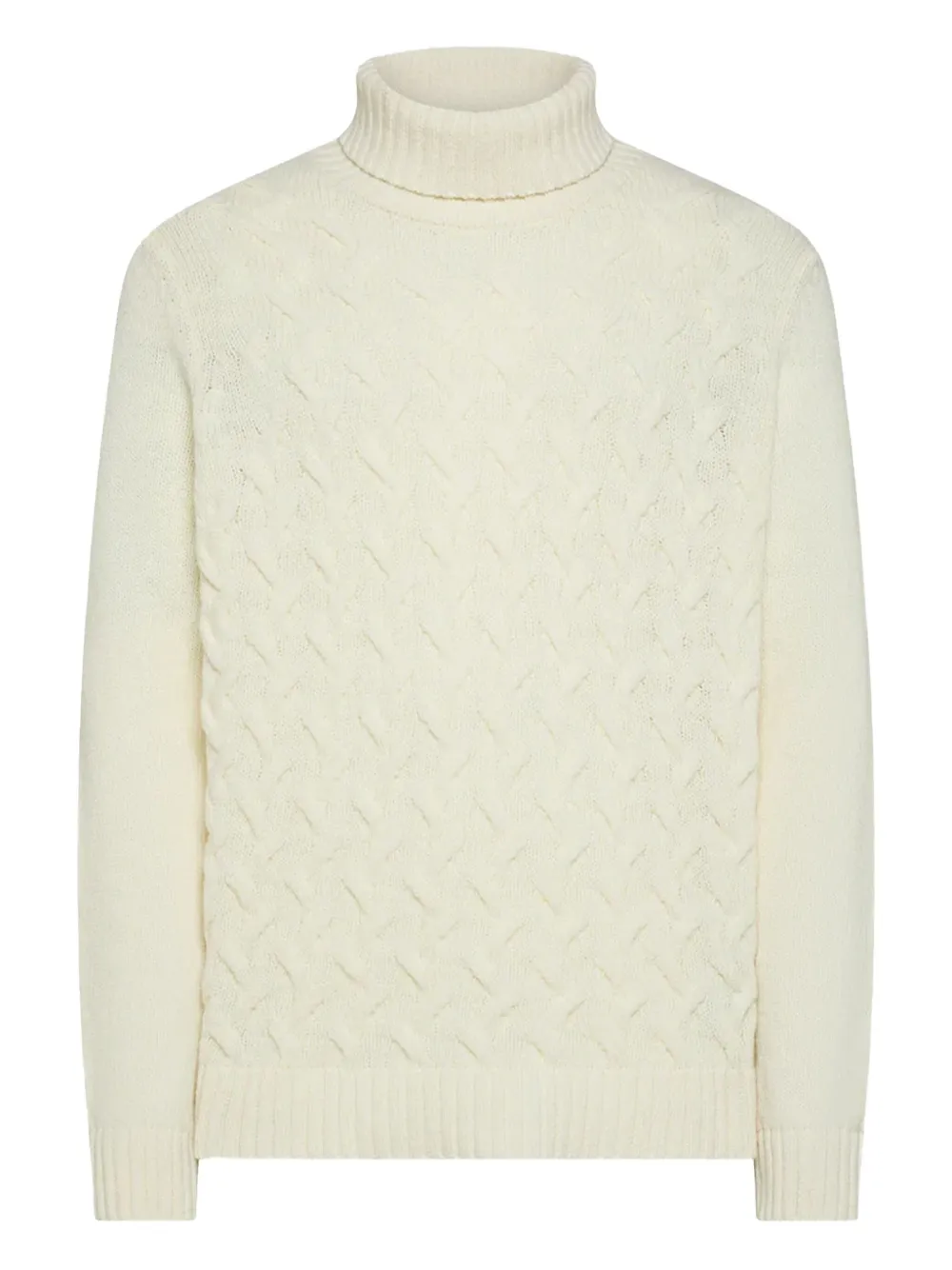 Seventy roll-neck cable-knit sweater | Neutrals | Image 1