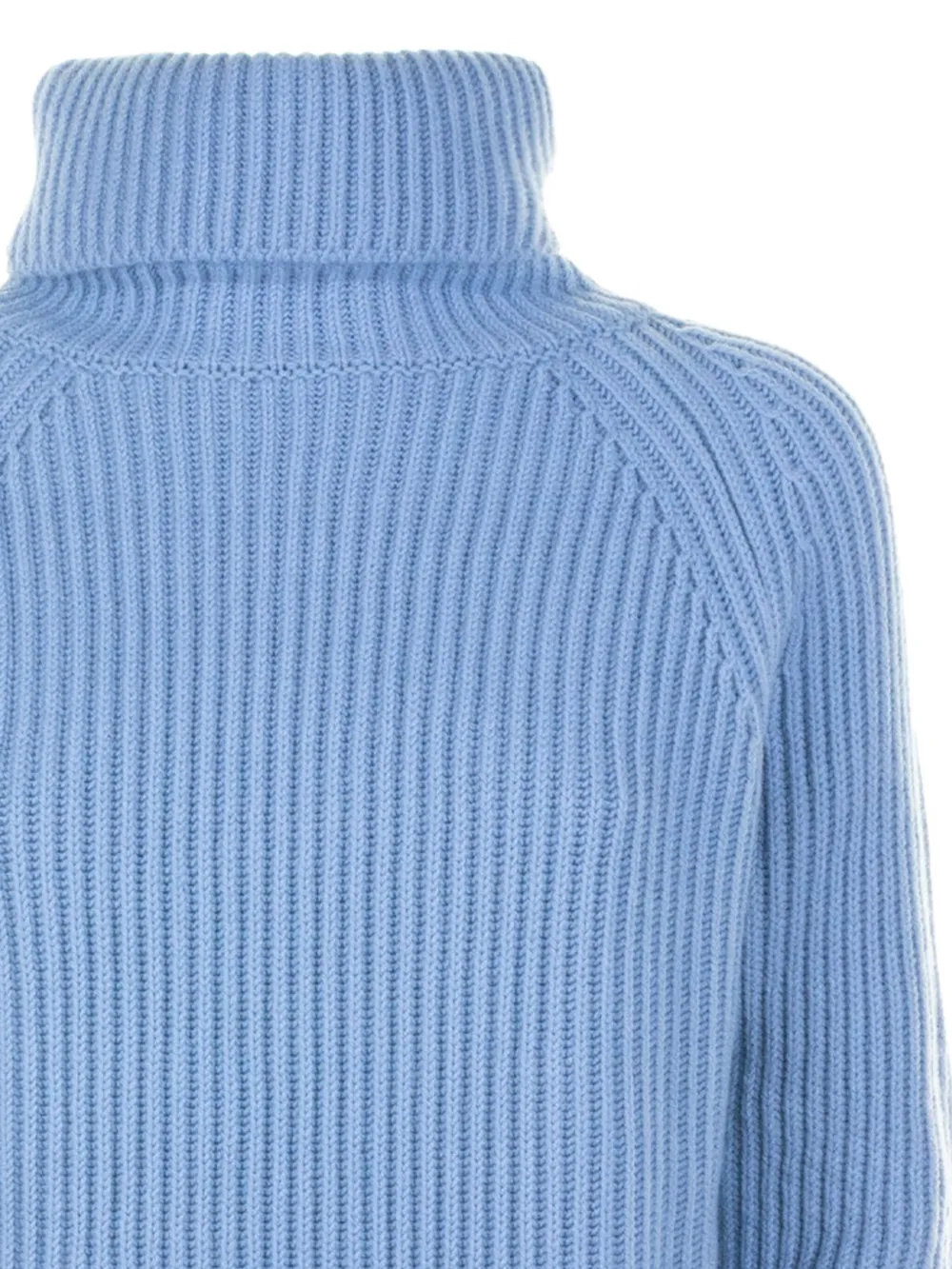 cinque Geribbelde coltrui Blauw