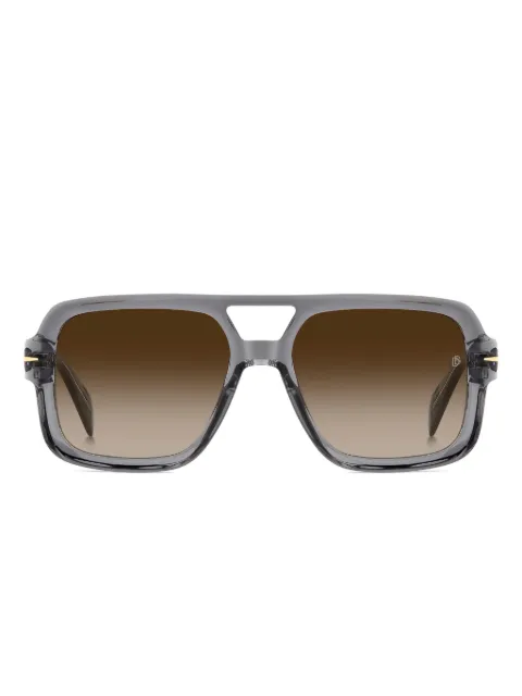Eyewear by David Beckham sculpted-frame sunglasses