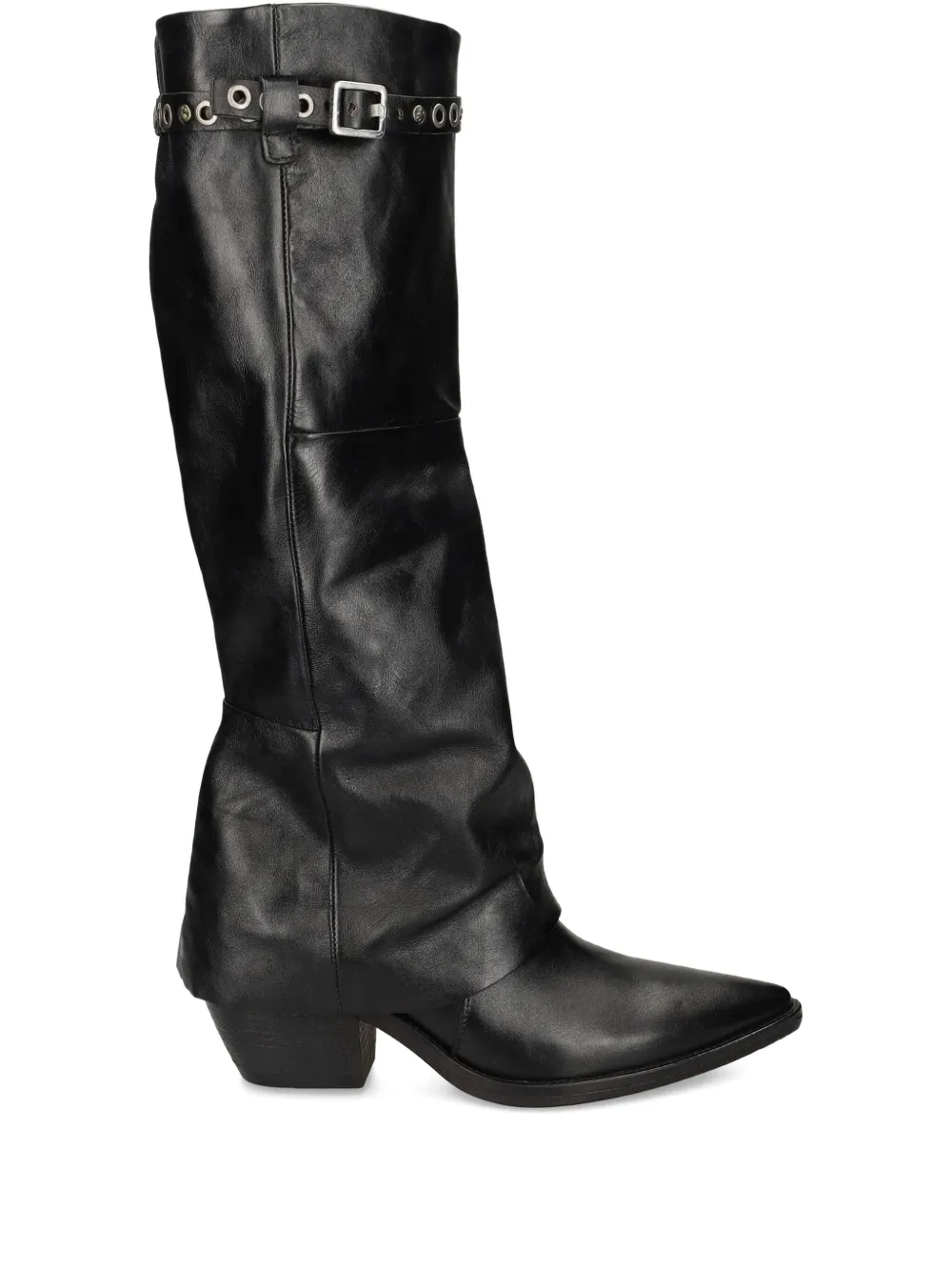 A.S.98 botas con hebilla y ojales | negro | Image 1