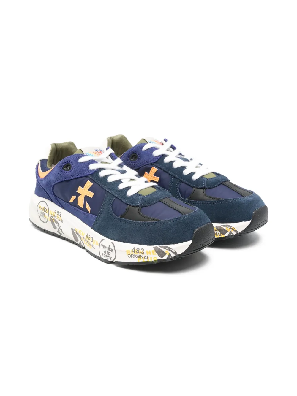 Premiata Kids Robin sneakers Blauw