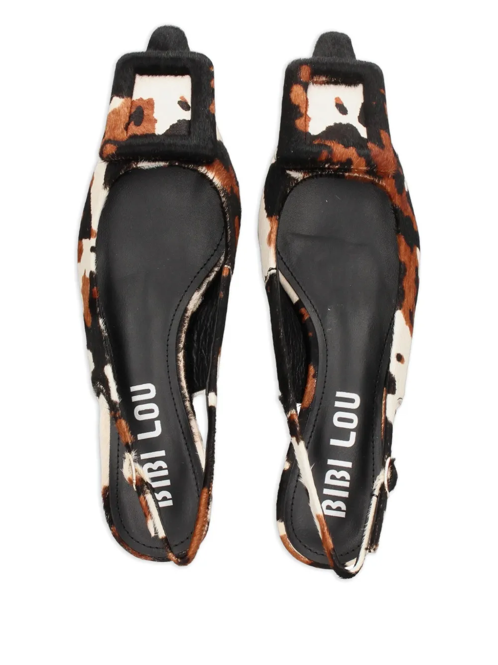 Bibi Lou Slingback pumps met gesp Wit