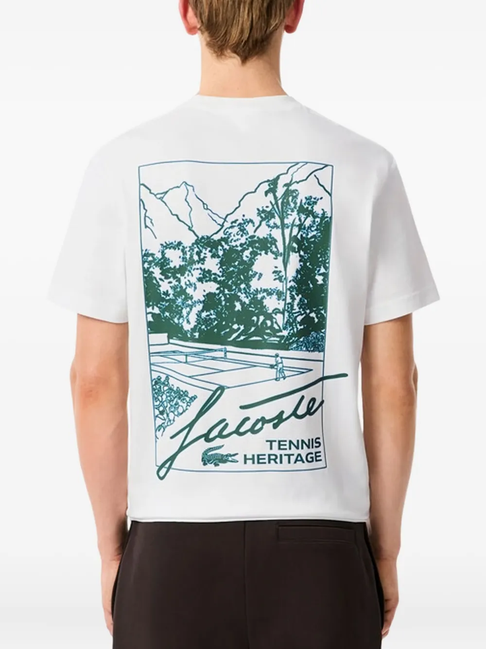 Lacoste cotton T-shirt - Wit