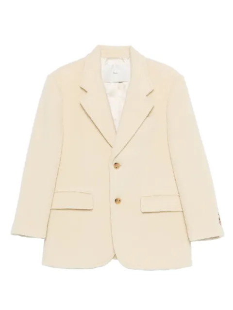 DUNST pocketed buttoned blazer