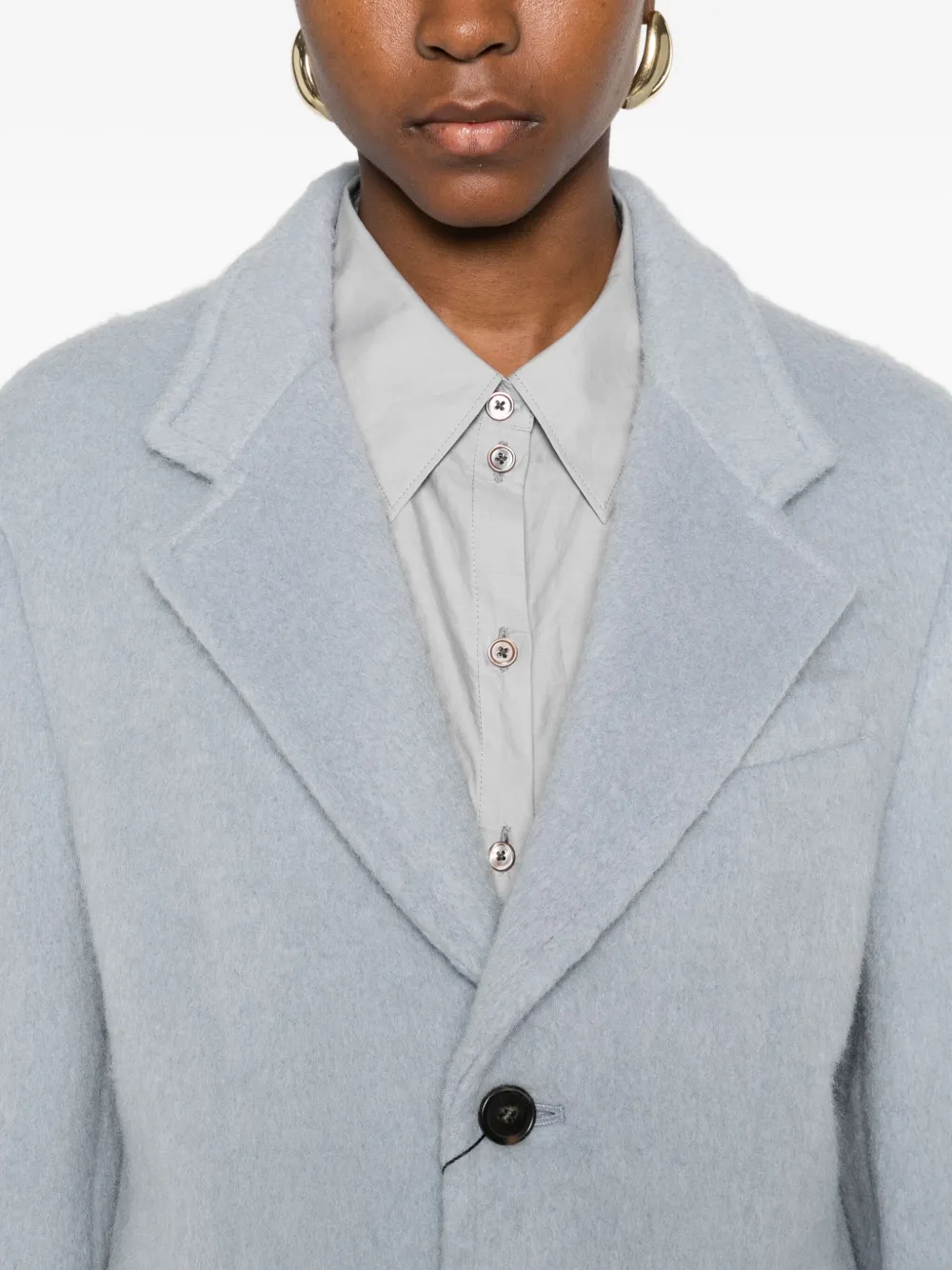 Dunst Flap-pockets Blazer In Gray
