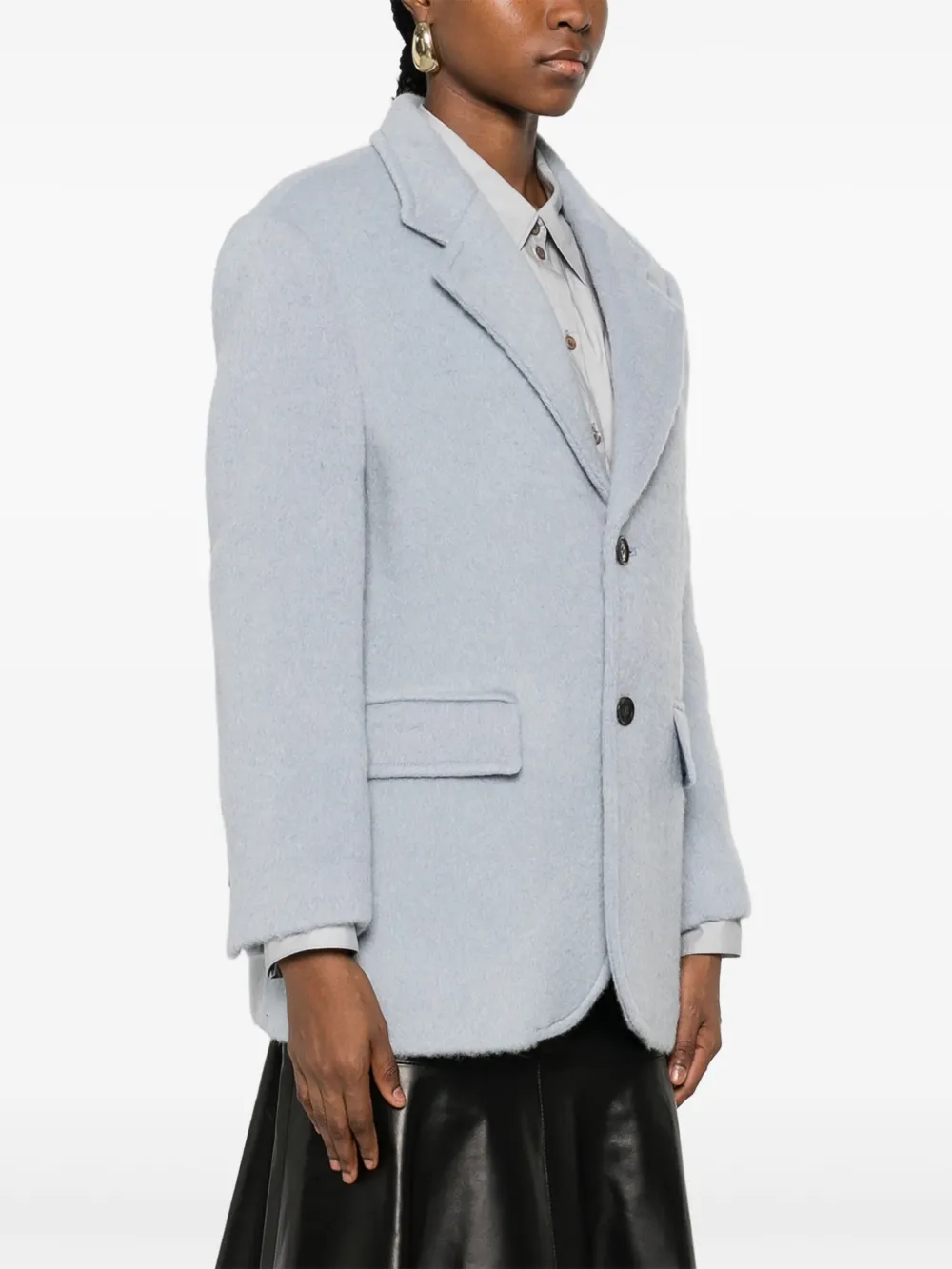 DUNST Blazer met klepzakken Blauw