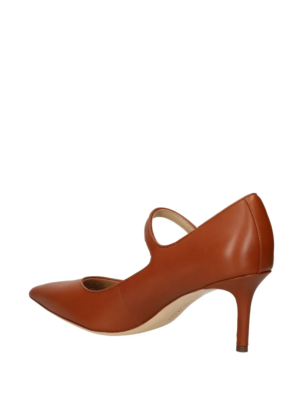 Ralph Lauren 70mm Lanette Mary-jane Pointed Pumps In Multi