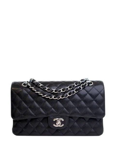 CHANEL Pre-Owned 2021-2025 Medium Classic Caviar Double Flap shoulder bag