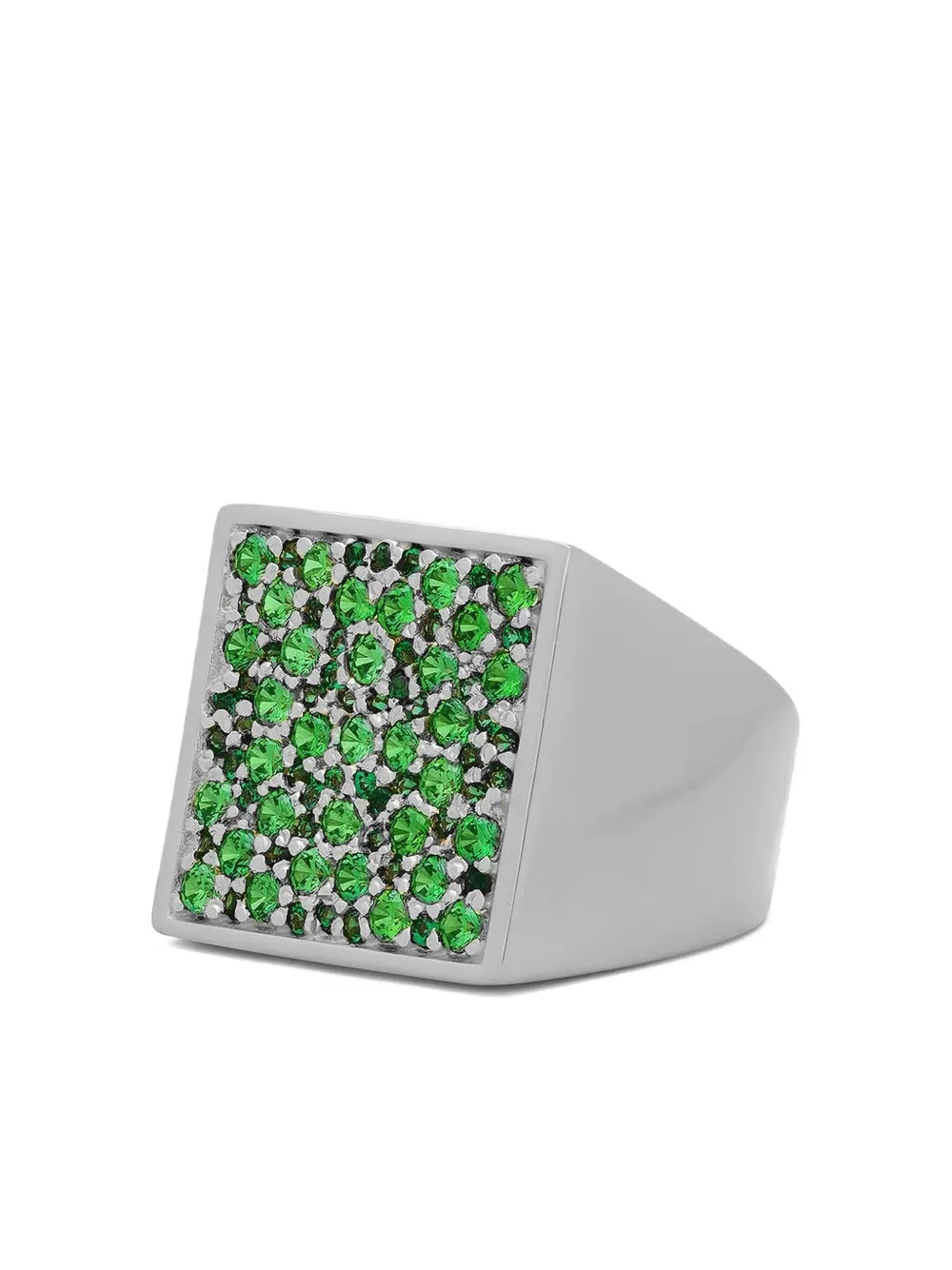  Veert Square Ring - Silver 