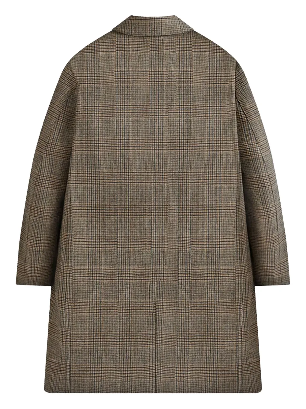 Mackintosh Geruite jas Bruin