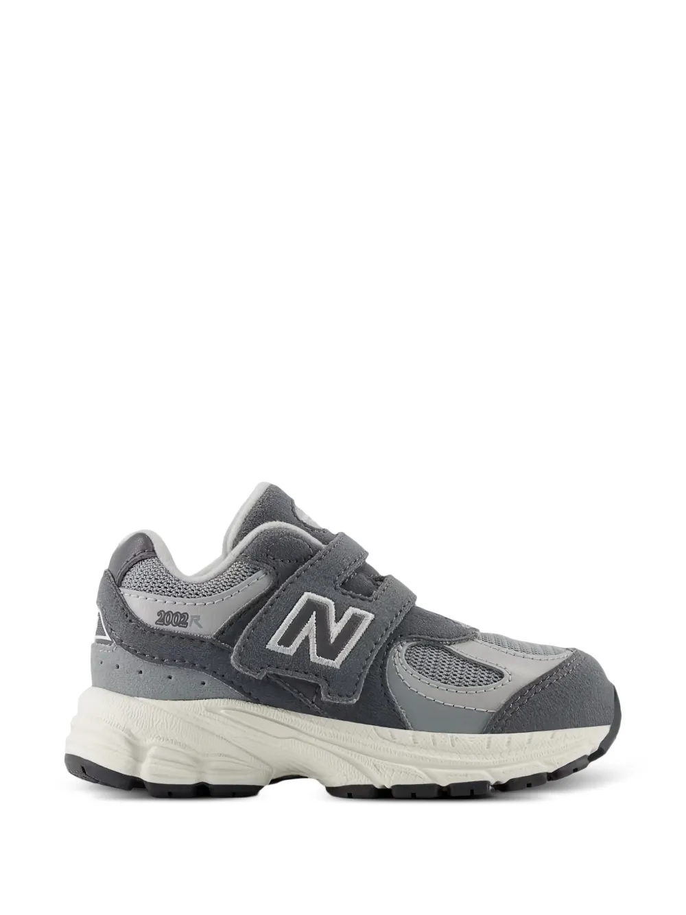 New Balance Kids 2002R touch-strap sneakers - Grigio