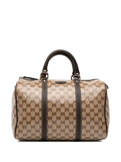 Gucci Pre-Owned 2000-2015 Medium GG Crystal Joy boston bag