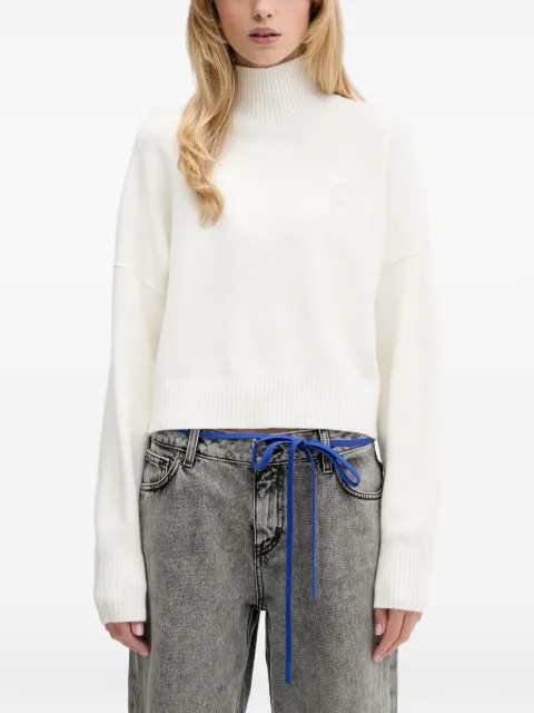 HUGO logo-detail long-sleeve sweater