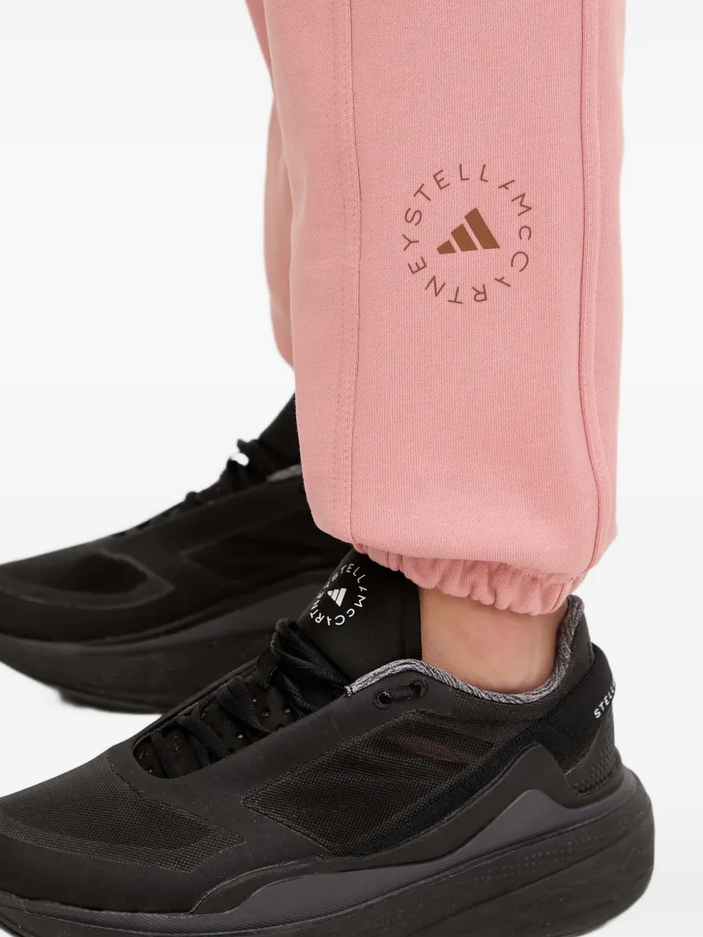 Adidas By Stella Mccartney Logo-print Track Pants In Pink