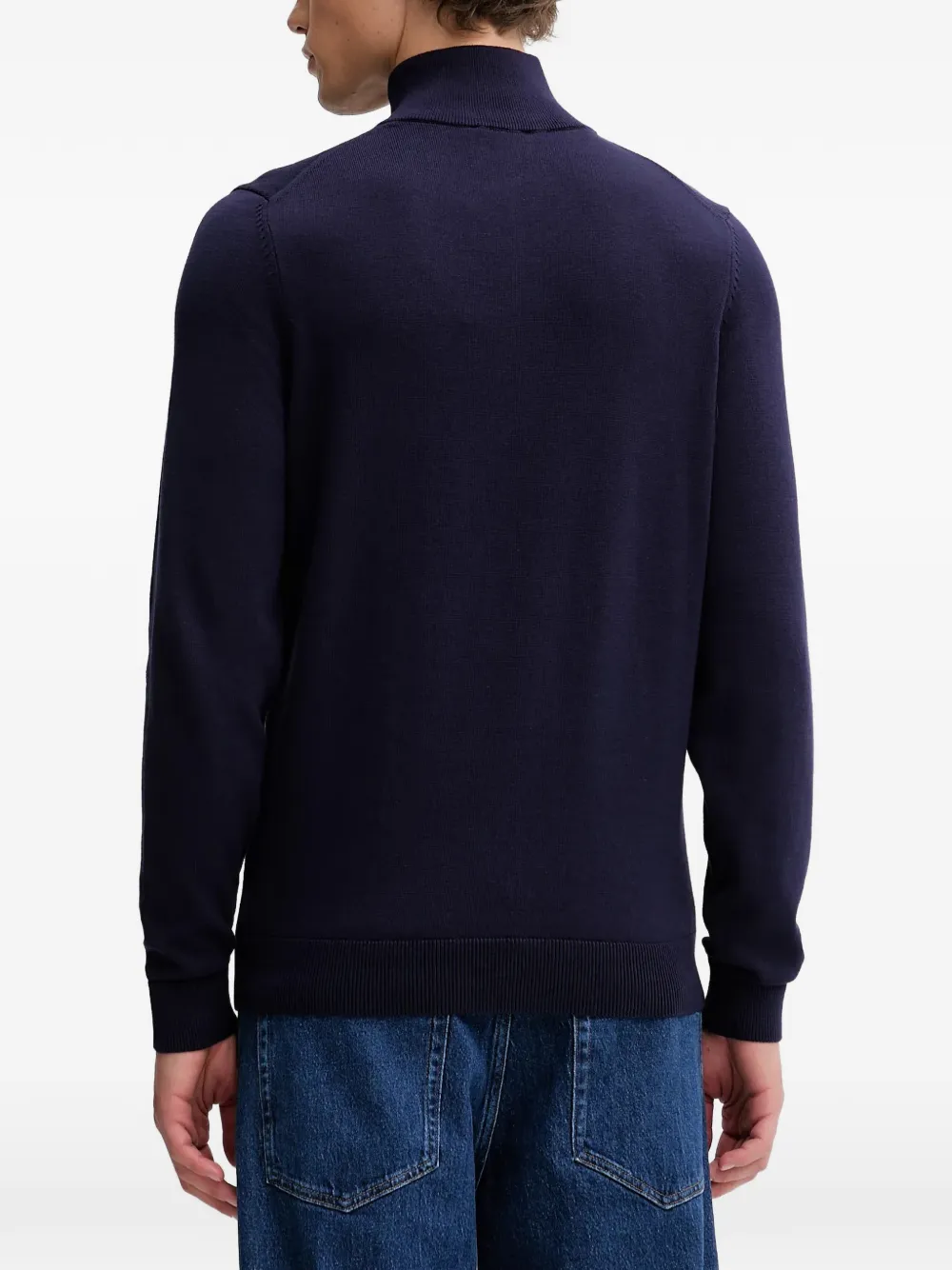 HUGO half-zip turtleneck sweater | Jumpers | Image 2